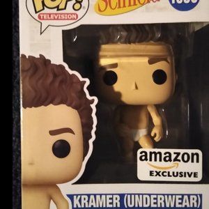 Kramer Underwear funko pop Seinfeld 1090 w/soft protector